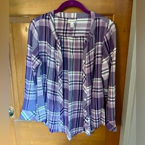 Plaid Button Down Shirt